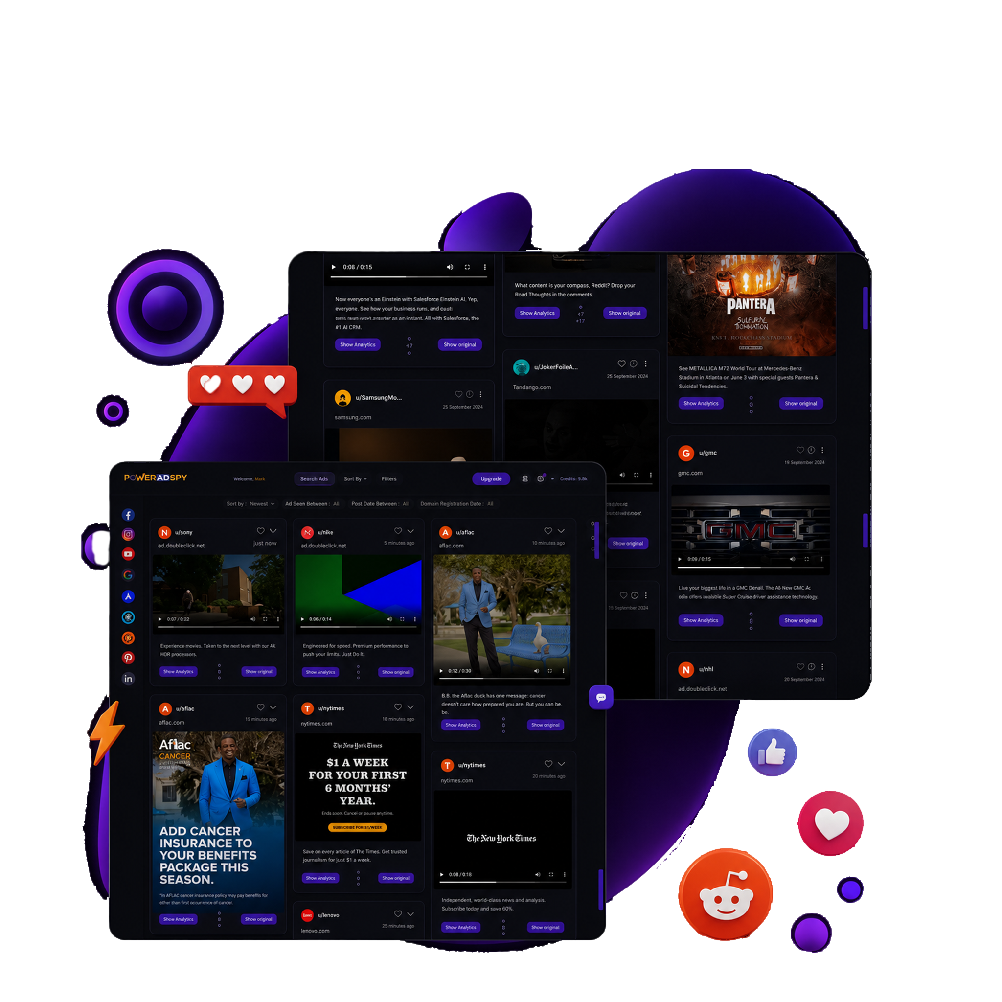Your gateway to Reddit ad intelligence